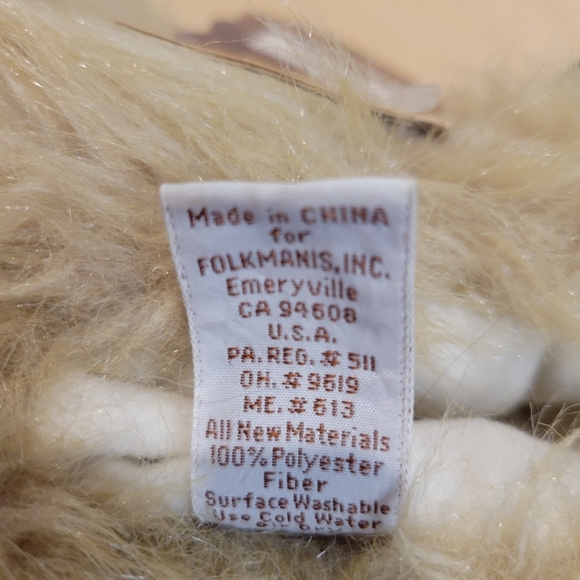 New Folkmanis Gibbon Ape Puppet Stuffy - Picture 4 of 5